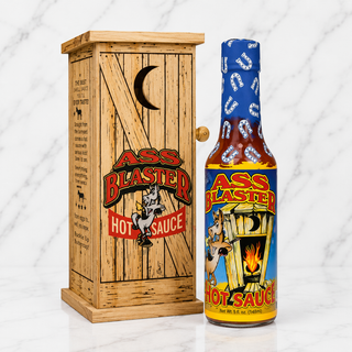 Ass Blaster Hot Sauce with Outhouse